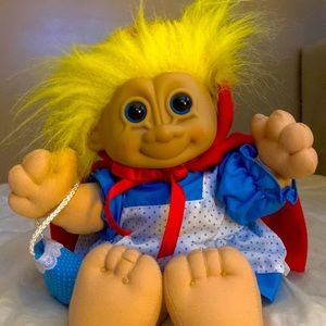 Vintage Little red riding hood troll